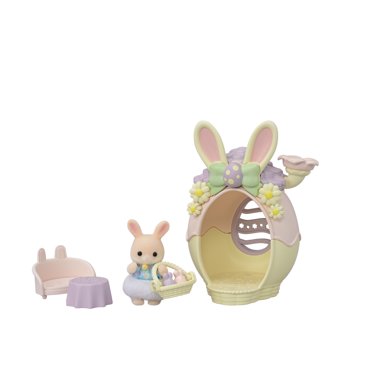 Calico Critters Blooming Baby Friends Series Blind Bags, Surprise Set including Doll Figure and Accessory