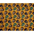 thumbnail image 4 of oneOone Polyester Lycra Mustard Yellow Fabric Skull Craft Projects Decor Fabric Printed By The Yard 56 Inch Wide, 4 of 4