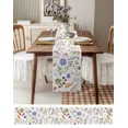 thumbnail image 3 of Chinese-Style Table Flag Forest Tiger Table Runner Flower Plant Hotel Holiday Party Family Kitchen Table Aesthetically rated, 3 of 6