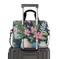 thumbnail image 2 of FORMRS 16" Laptop Bag Carrying Sleeve Case with Handle Travel Shoulder Briefcase, Green Floral, 2 of 8