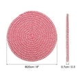 thumbnail image 2 of Uxcell Trivets for Hot Dishes 8 Inch, Trivets Mat for Hot Pots and Pans Heat Resistant Hot Pads, Red White 5 Pack, 2 of 7