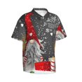 thumbnail image 2 of Fotbe Traditional Scandinavian Dwarf Hawaiian Shirt For Men Unisex Summer Beach Casual Short Sleeve Cotton Linen Button Down Shirts-3x-Large, 2 of 9