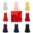 thumbnail image 6 of AmeGoodsInc Fashion Women Clothes Night Deep V Silk Nightgowns Sleepwear Sleepshirts Robes, 6 of 6