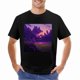 thumbnail image 4 of Pink Purple Flower Sea T-shirt Romantic T-shirt Gift Tee Unisex tees, 4 of 5