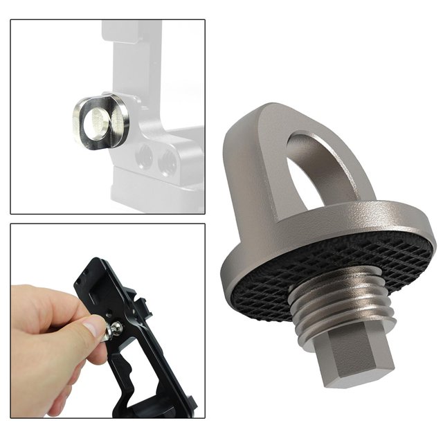 Ruiboury Camera Screw for Neck Strap Secure and Sturdy 1/4 Screw for SLR DSLR Camera Shoulder Sling Style A 1Set