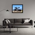 thumbnail image 3 of Stephen Chambers 24x19 Black Modern Wood Framed Wall Art Titled - Delorean 2, 3 of 6