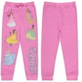 thumbnail image 3 of DISNEY Girls Lilo and Stitch Jogger Sweatpants with Minnie Mouse Princesses, Little and Big Girls Sizes 4-16, 3 of 9