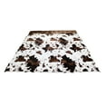 Ultra Plush Pine & River Minky Weighted Blanket (60"x80", 15 lb) in Cow