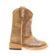 thumbnail image 1 of Blazin Roxx 4413202-04 Gracie Wing Cross Inlay Boot, Brown - Size 4, 1 of 3