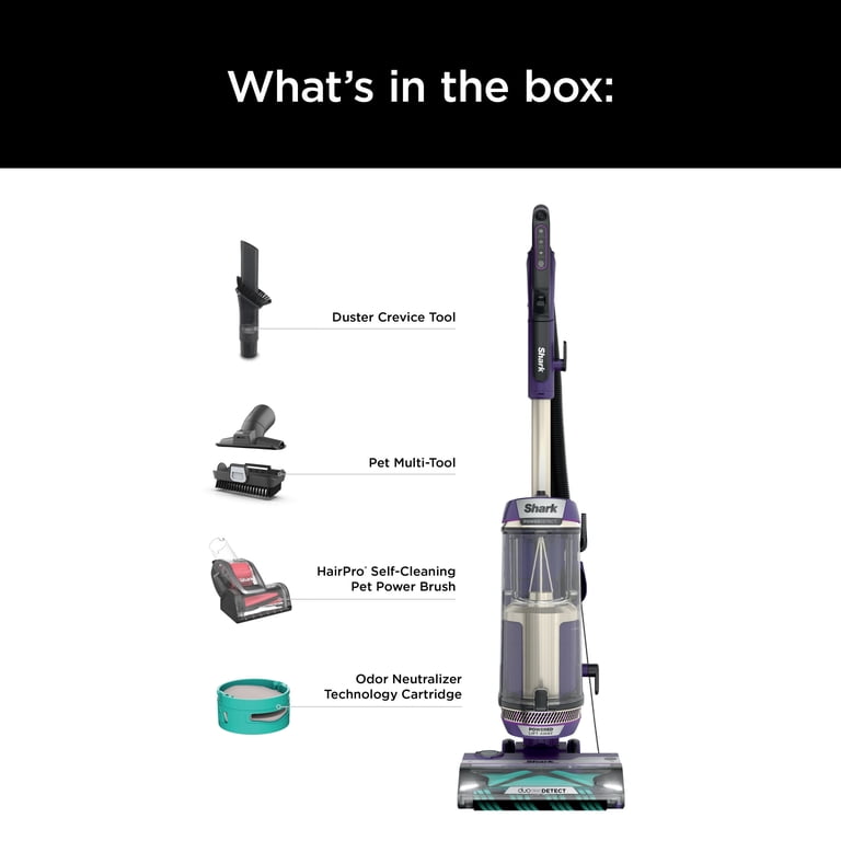 Shark PowerDetect Upright Vacuum, Pet Friendly, DuoClean Detect