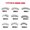 thumbnail image 2 of Fashion Eye Makeup Tools Easily Apply Natural Long With Applicatore Magnetic Eyelashes No Glue Needed Eyelashes Five Magnets MB1A-5, 2 of 8