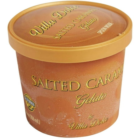 Villa Dolce Sea Salt Caramel Gelato  3.6 Ounce -- 24 per case