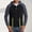 Black, variant on Men's Hoodies & Sweatshirts Casual Pullover Fashion Lined Hoodie for Comfortable Streetwear in Winter Season