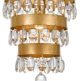 thumbnail image 2 of 6103-GA Crystorama Lighting Perla - One Light Mini Pendant in Classic Style - 10 Inches Wide by 14.25 Inches High-Antique Gold Finish    -Traditional, 2 of 5