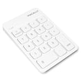 thumbnail image 1 of Teclado numérico Bluetooth Macally para portátil Mac Windows, blanco, 1 of 7