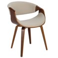thumbnail image 1 of Curvo Mid-Century Modern Chair by LumiSource, 1 of 7