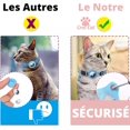 thumbnail image 3 of Collier pour Chat, Accessoire Compatible avec Pomme, Collier avec Boucle de Sécurité Anti-Étrangulation pour Chatons, Chats et Petits Chiens, GPS Cat Airtag Non Inclus, 3 of 4