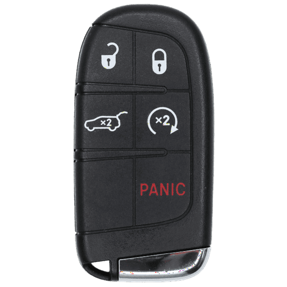 Replcament Smart Key Fob for Dodge Durango 2015 FCC M3N-40821302 M3N40821302 Part Number 68150061 68150061AC 68150061AB 68143505