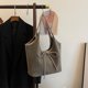 thumbnail image 2 of Bolso Tote Bandolera 8846 Gran Capacidad Piel Lijada (Gris), 2 of 9