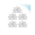 thumbnail image 1 of Student Graduation Souvenir 5pcs Graduation Hanging Pendant Creative Class 2020 Graduation Decor Pendant Souvenir Gift for Student Graduate Friend (White), 1 of 6