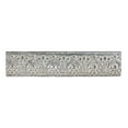 thumbnail image 2 of Creative Co-Op White & Grey Decorative Metal Wall Shelf, 2 of 2