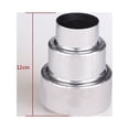 thumbnail image 1 of Stainless Steel Flue Liner Reducer / Tubing Connector Chimney Adaptor Stove Pipe, 1 of 1