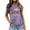 E-Light Purple, variant on Shadoumai Womens 3/4 Sleeve V Neck Valentine T Shirts Love Heart Printed Graphic Tee Tops