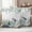 Green, variant on Fall Pumpkin Outdoor Waterproof Pillow Covers, Orange Thanksgiving Green Eucalyptus Decorative Square Throw Pillowcase Sofa Cushion Sham for Patio/Couch/Chair, 16"x16" 2 Pack