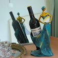 thumbnail image 1 of Soporte para vino, figuritas de bailarina, estante para botellas de vino, decoración, soporte para vino, diseño exquisito, 1 of 3