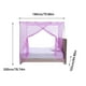 thumbnail image 3 of Mosquitera para cama, dormitorio, cortinas decorativas de apertura lateral, 3 of 7