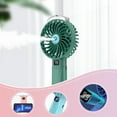 thumbnail image 4 of SPOORYYO Misting Fan Portable Fan with Mist, Hydrating Humidification Student Desktop Digital Display Silent Brushless Charging Cool Off Spray Cool Down Fan, 4 of 8