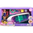 thumbnail image 2 of Barbie Mermaid Power Coffret de jeu avec poupées et bateau, 2 of 5