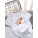 thumbnail image 1 of Adorable Kitty Print Cotton Tee for Girls - Comfy & Casual Short Sleeve T-Shirt, Perfect for Summer, 1 of 7