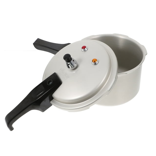 OULII Practical Aluminum Pressure Cooker for Home with Nonstick Coating and Ergonomic Handle 7.5 Inch