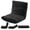 Black, variant on CONCETTA 14-Position Adjustable Floor Chair with Memory Foam, Folding Gaming Chair & Sleeper Bed, Black