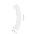 thumbnail image 2 of HOMEMAXS Washing Machine Door Handle Replacement Made of ABS White for Home Use Compatible with WM10S360TI, 2 of 8