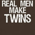 thumbnail image 3 of CafePress - Real Men Twins T Shirt - Men's Classic Graphic Cotton T-Shirt, 3 of 4