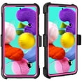 thumbnail image 1 of GoldCherry Phone Case for Samsung Galaxy A71 6.7 Inch,Women Men Girls BoysHeavy Duty Full Body Protection Case Cover with Swivel Belt Clip and Kickstand for Samsung Galaxy A71 6.7 Inch (Pink), 1 of 7