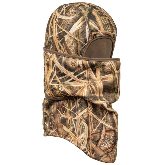 Huntworth Renegade Men's Hunting Camo Balaclava, Mossy Oak Shadow Grass Blade, One Size