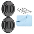 thumbnail image 1 of Unique Bargains Center Pinch Front Lens Cover Dust Camera Lens Cap for Lens with 82mm Thread, 2 Pack, 1 of 6