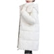 thumbnail image 3 of Chaqueta de invierno de algodón para mujer, con capucha, manga larga, informal, con bolsillos laterales y capucha., 3 of 3