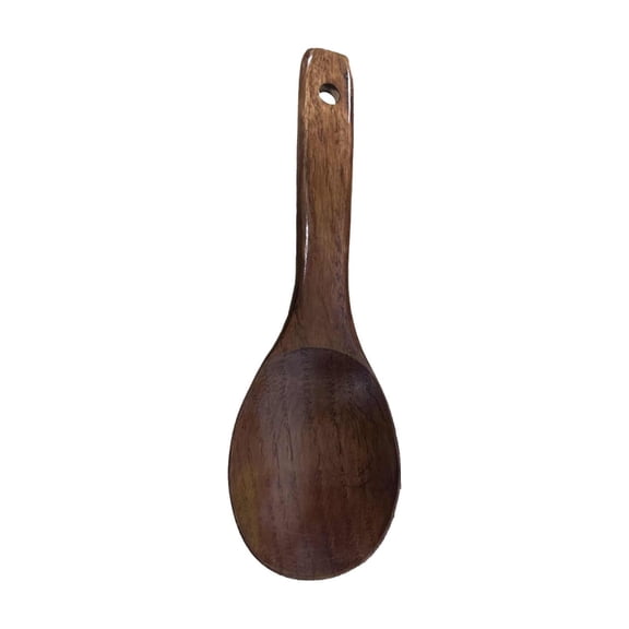 Wooden Cooking Utensil, Heat Resistant Spoons for Nonstick Pots, Kitchen Utensils for Stirring, Serving, Safe for Cookware