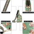 thumbnail image 6 of FORMRS Womens Crossbody Sling Bag Travel Daypack Shoulder Chest Backpack, Green American Footballs, 6 of 7