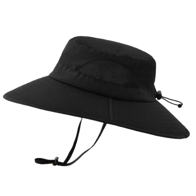 Sombrero para el sol para hombres y mujeres, impermeable, de ala ancha, plegable, para pesca, senderismo, jardín, safari, playa