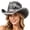 Z11-Black, variant on Cowboy Hat Western Mens Classic Straw French Hat Cowgirl Women Summer Rancher Hats with 10cm Wide Brim