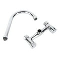 thumbnail image 4 of Wall Mount Kitchen Faucet, Stainless Steel High Arc Sink Faucet Wall Mounted  for Kitchen, 4 of 7