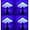 Blue, variant on Led Nigh Light,Plug in Nightlight, Dusk to Dawn Sensor Automatic On and Off Night Lights Green