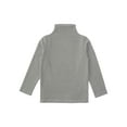 thumbnail image 2 of ZDHoor Toddlers Girls Turtleneck Long Sleeve Thermal Tops Shirt,Sizes 2-14 Coffee-C 7-8, 2 of 6