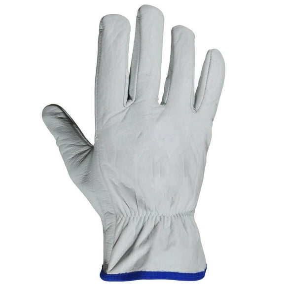 Guantes Operador Piel El Diamante Gris 1 Par