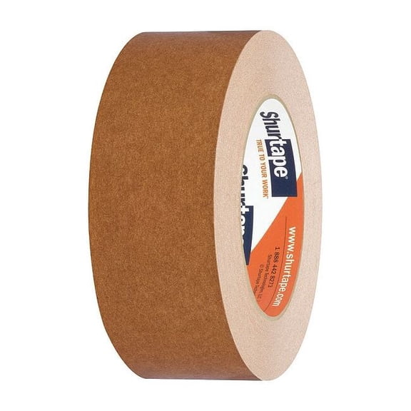 Shurtape Masking Tape,1 7/8" W,60 yd L,Brown,PK24 FP 097